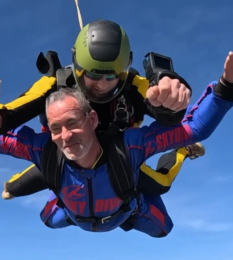 Justin Takes to the Skies for Yorkshire Air Ambulance! 🪂